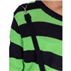 Pulls Femme ORIANA Noir / Vert