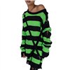 Pulls Femme ORIANA Noir / Vert