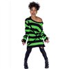 Pulls Femme ORIANA Noir / Vert