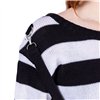 Pulls Femme ORIANA Noir / Blanc