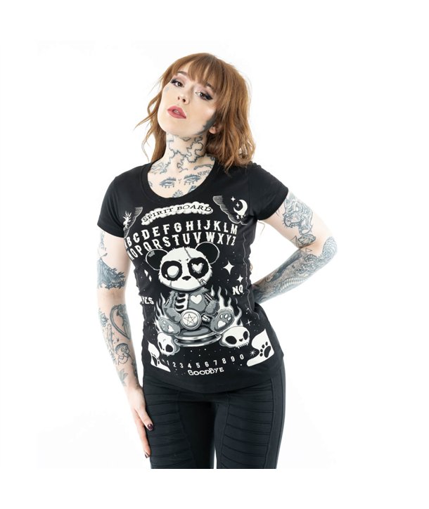 Tee Shirts Femme KP OUIJA T Noir