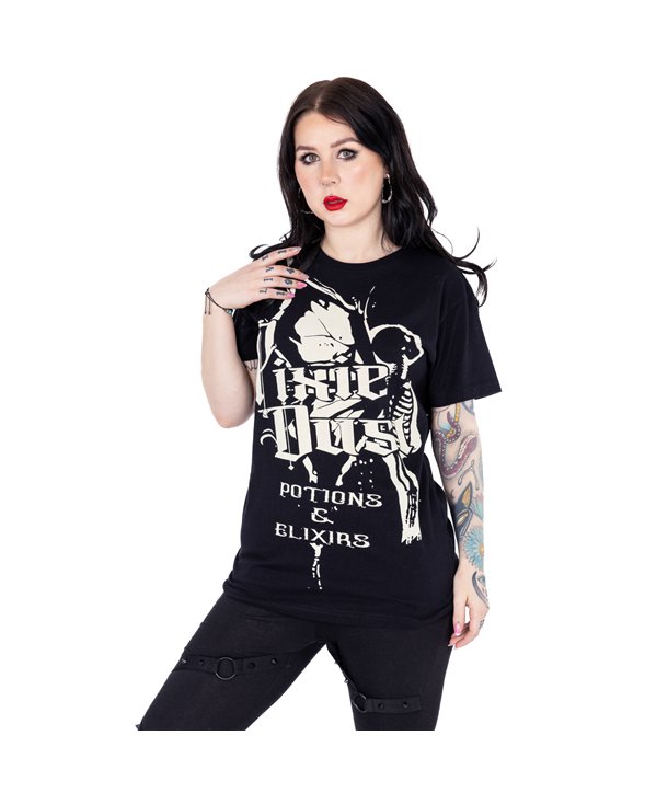 Tee Shirts Femme PIXIE POTIONS T Noir