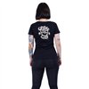 Tee Shirts Femme PSYCHIC KITTY T Noir