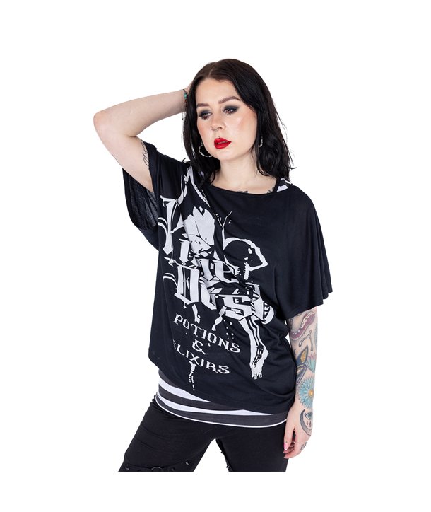 Tops Femme PIXIE POTIONS TWIN Noir