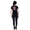 Tee Shirts Femme RIBCAGE BAT T Noir