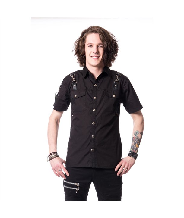 Chemises Homme RE Noir