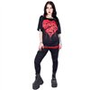 Tops Femme SKULL HEART Noir