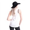 Tops Femme SKULL Blanc