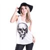 Tops Femme SKULL Blanc