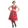 Robe Hell Bunny Blitzen 50s