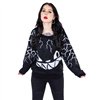 Pulls Femme SINISTER GRIN Noir