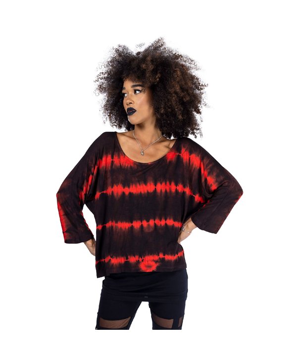 Tops Femme SOLANA Noir / Rouge