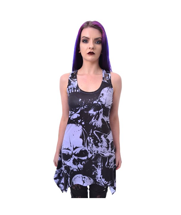 Vestes Femme SKULL PATTERN Noir