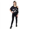 Tops Femme SPLATTER RAVEN Noir