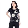 Tee Shirts Femme SPOOKY CAT T Noir