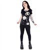 Tee Shirts Femme SPOOKY CAT T Noir