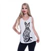 Vestes Femme TATTOO CAT Blanc