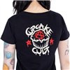 Tee Shirts Femme UNDEAD KITTY T Noir