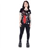 Tee Shirts Femme UNDEAD KITTY T Noir