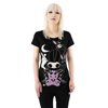 Tee Shirts Femme VOODOO BUNNY T Noir
