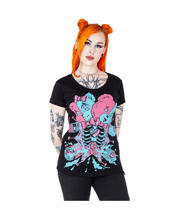 Tee Shirts Femme VOODOO BEAR T Rose
