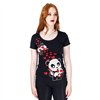 Tee Shirts Femme VOODOO PANDA T Noir