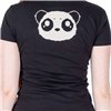 Tee Shirts Femme VOODOO PANDA T Noir