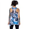 Vestes Femme WATERCOLOUR OWL LPV Blanc
