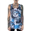 Vestes Femme WATERCOLOUR OWL LPV Blanc