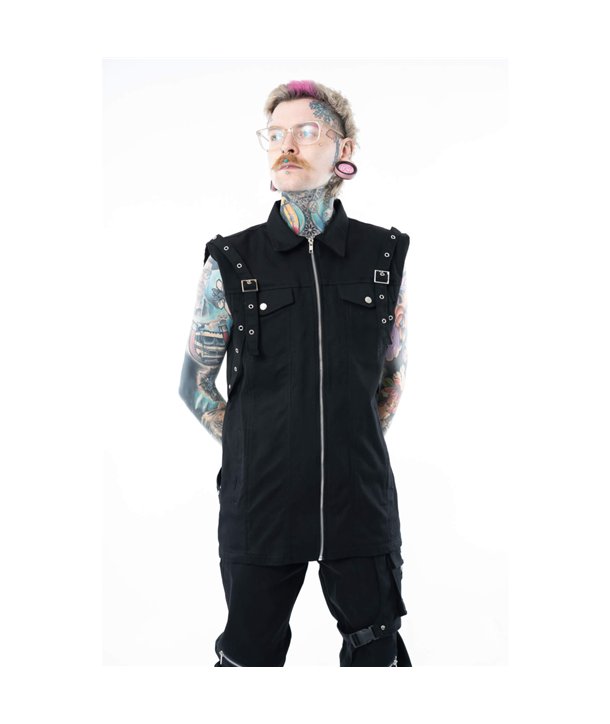 Vestes Homme CRUSOE Noir