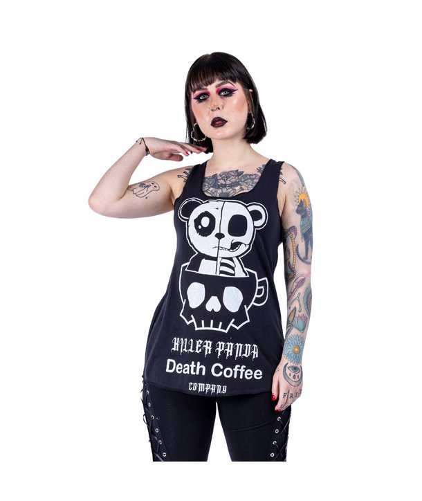 Vestes Femme DEATH COFFEE Noir