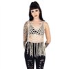 Vestes Femme PIPER FRINGE Beige