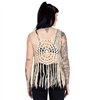 Vestes Femme PIPER FRINGE Beige