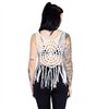 Vestes Femme PIPER FRINGE Blanc