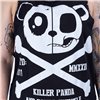 Vestes Femme KP SKULL AND CROSSBONES Noir