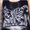 Vestes Femme WALKING CATS Noir