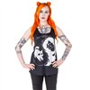 Vestes Femme YING YANG CATS Noir
