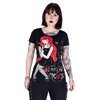 Tee Shirts Femme PSYCHOTIC T Noir