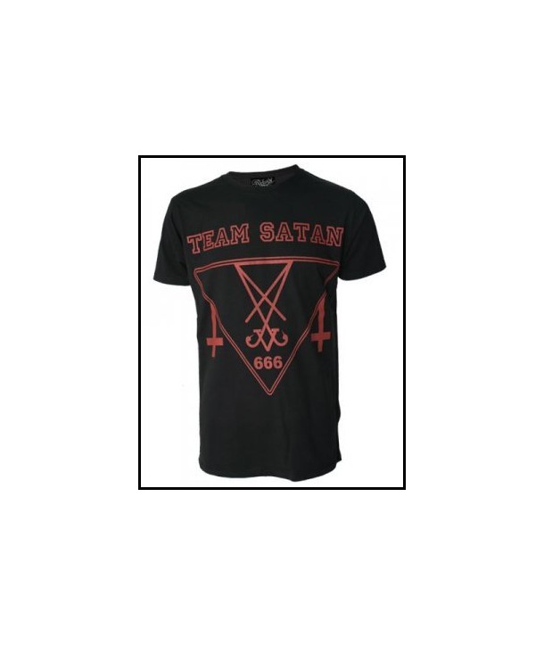 Tee Shirt Darkside Clothing Team Satan Cross