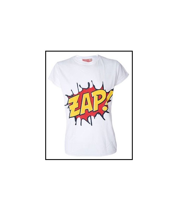 Tee Shirt Darkside Cartoon Slogan Zap Cartoon Slogan Zap