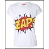 Tee Shirt Darkside Cartoon Slogan Zap Cartoon Slogan Zap