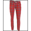 Slim Darkside Clothing Red Tartan