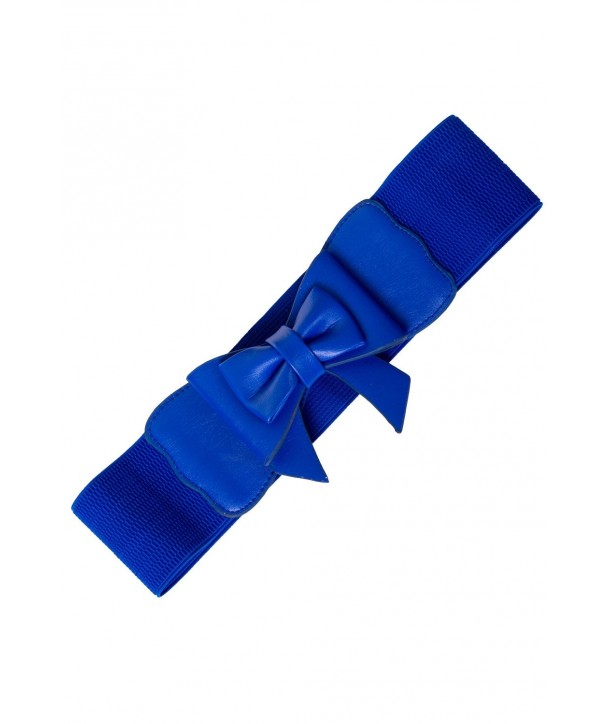 Ceinture Banned Clothing Play It Right Belt Royal Bleu