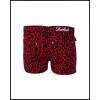 Short Darkside Clothing Red Leopard