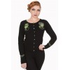 Cardigan Banned Clothing Frankenstein And Bride Noir Cardigan Noir