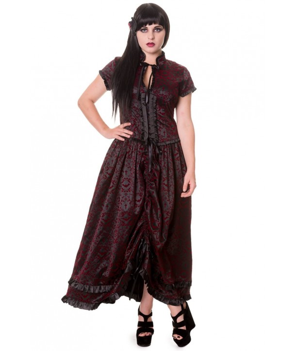 Robe Banned Clothing Black Gothic