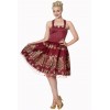 Robe Banned Clothing Moonlight Escape Dress Bordeaux