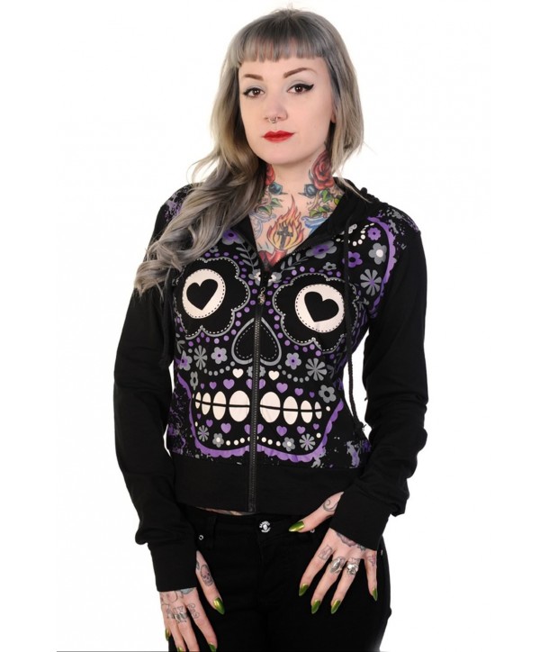 Sweatshirt Banned Clothing Sugar Skull