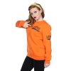 Sweatshirts Banned Clothing Alcatraz Women Sweatshirt Orange