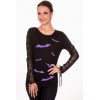 Top Banned Clothing Friction Jumper Noir/Violet